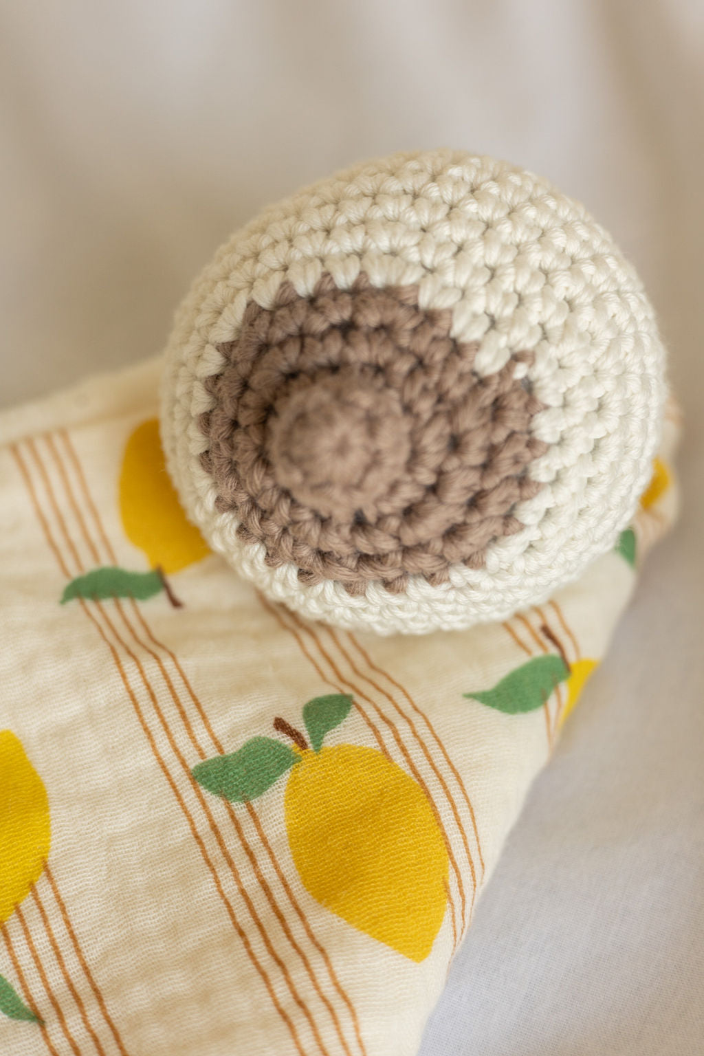 Doudou tétée Lemon