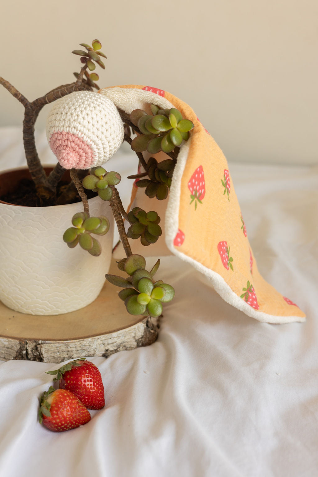 Doudou tétée Fraise