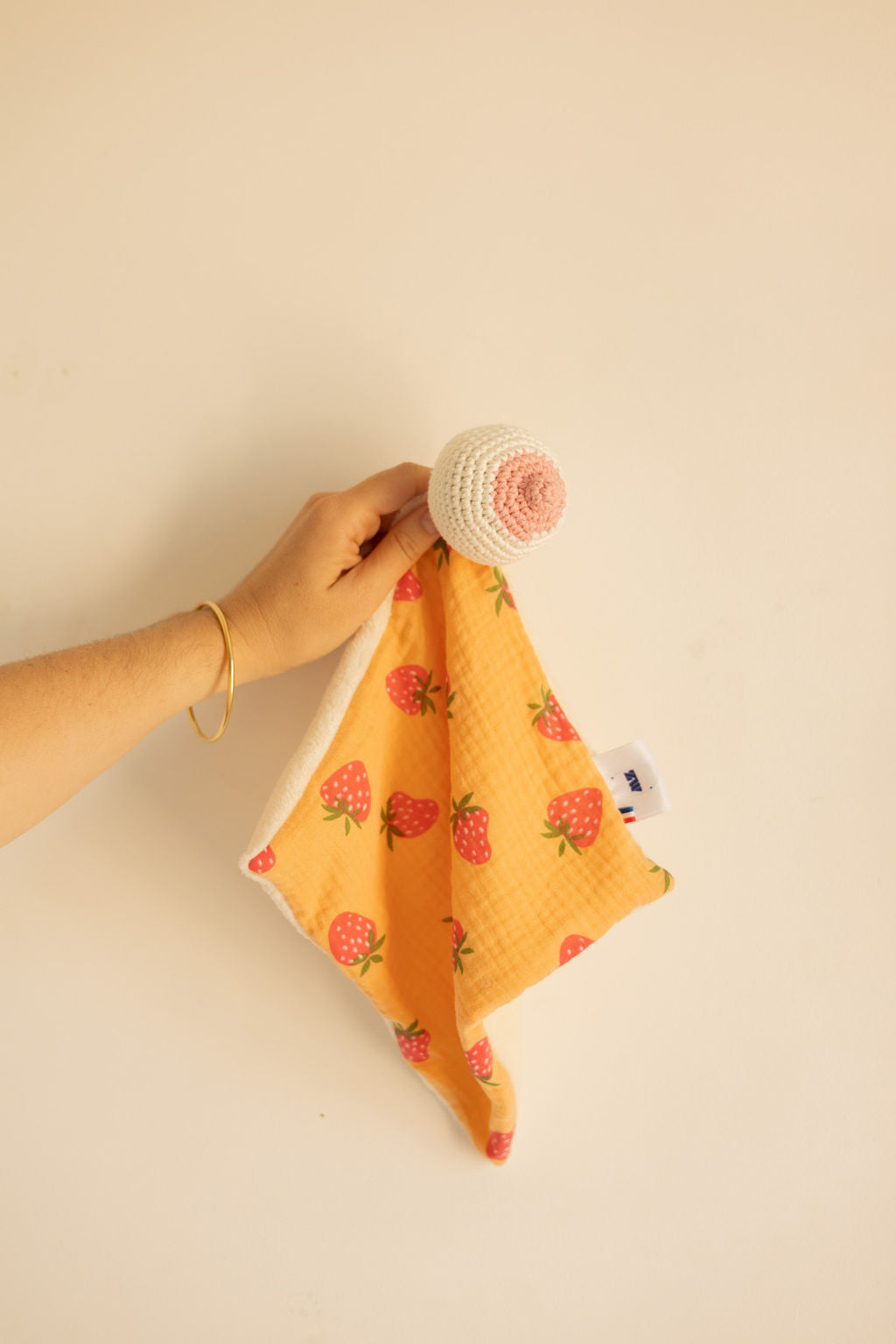 Doudou tétée Fraise